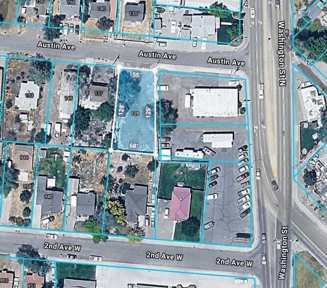 Primary Photo Of 129 Austin Ave, Twin Falls Land For Sale