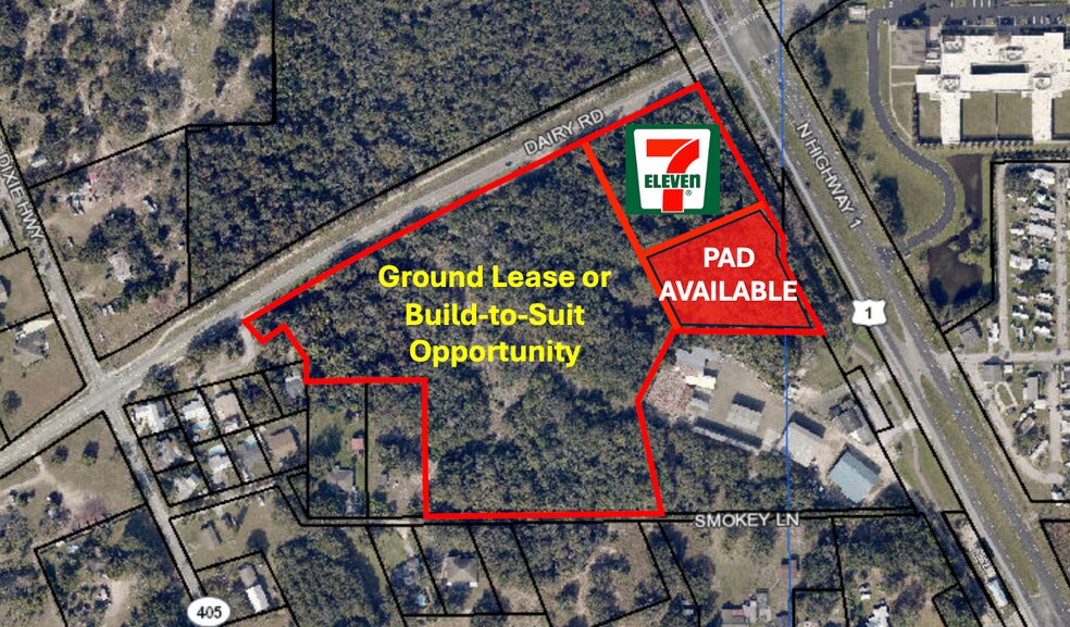 More Photos Of Us-1 and Dairy Road, Titusville Land For Sale