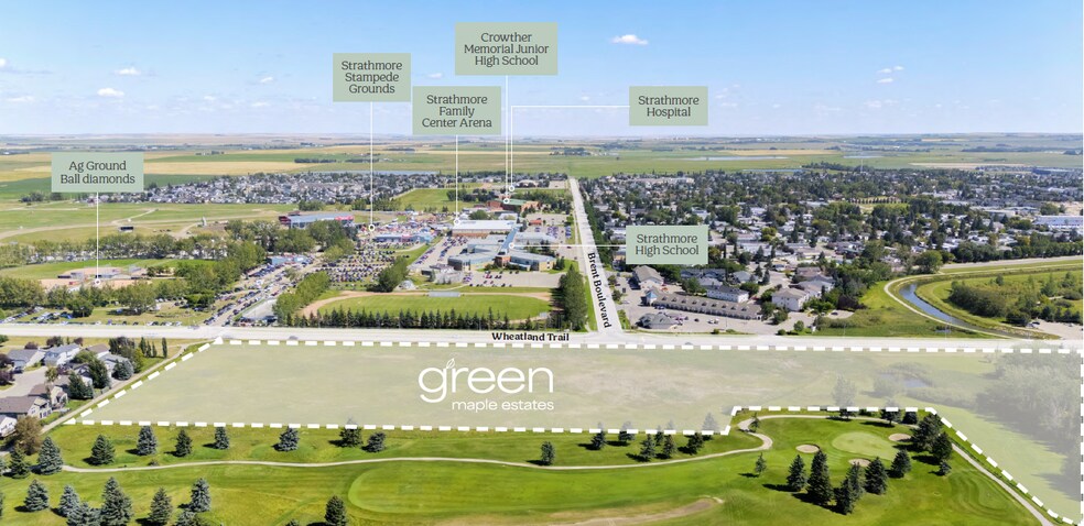 More Photos Of 60 Wheatland Trl, Strathmore Land For Sale