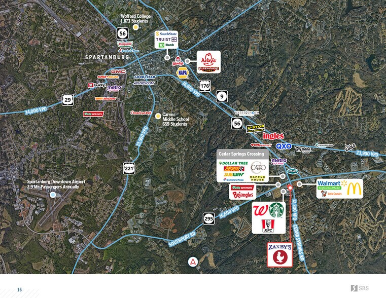 More Photos Of 214 Cedar Springs Rd, Spartanburg Fast Food For Sale