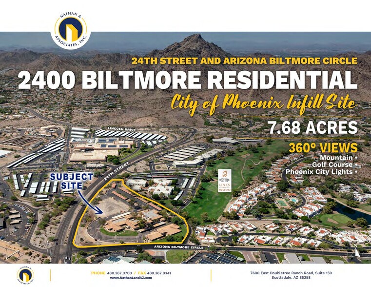 Primary Photo Of 2400 E Arizona Biltmore Cir, Phoenix Land For Sale
