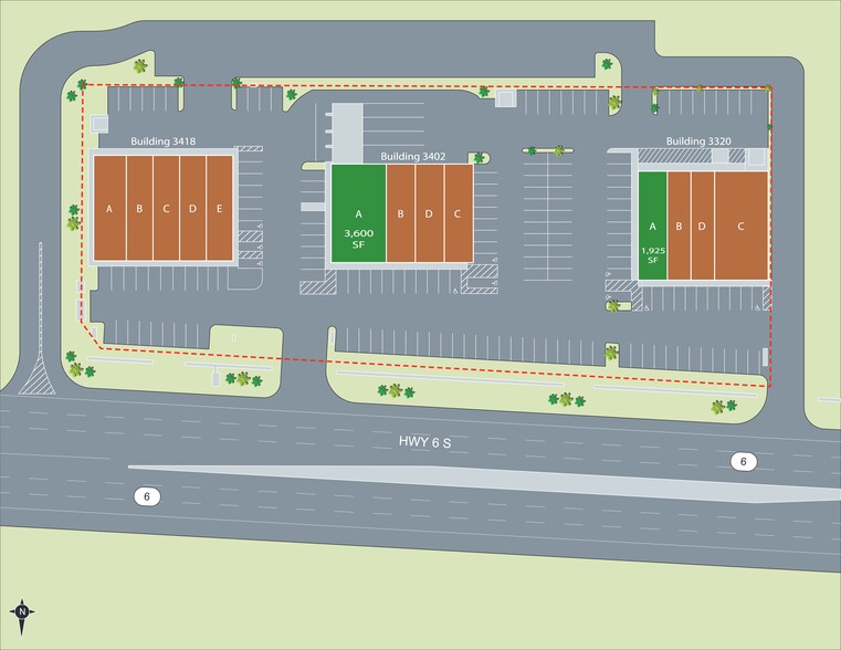 More Photos Of 3320-3418 S Hwy 6, Houston Unknown For Lease