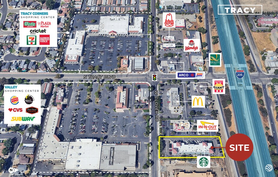 Primary Photo Of 547-569 W Clover Rd, Tracy Storefront For Sale