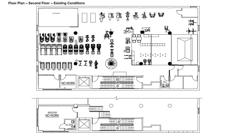 More Photos Of 6947 Austin St, Forest Hills Health Club For Lease