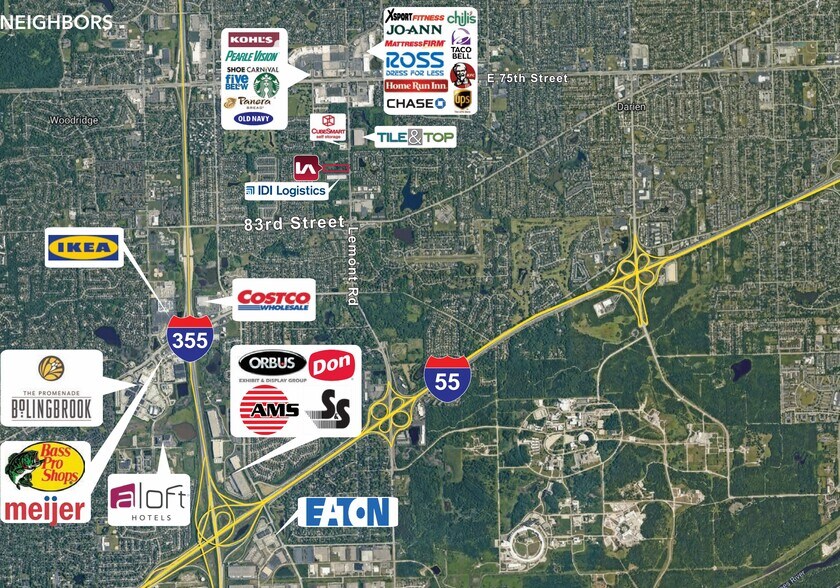 More Photos Of 8000 S Lemont Rd, Woodridge Warehouse For Sale