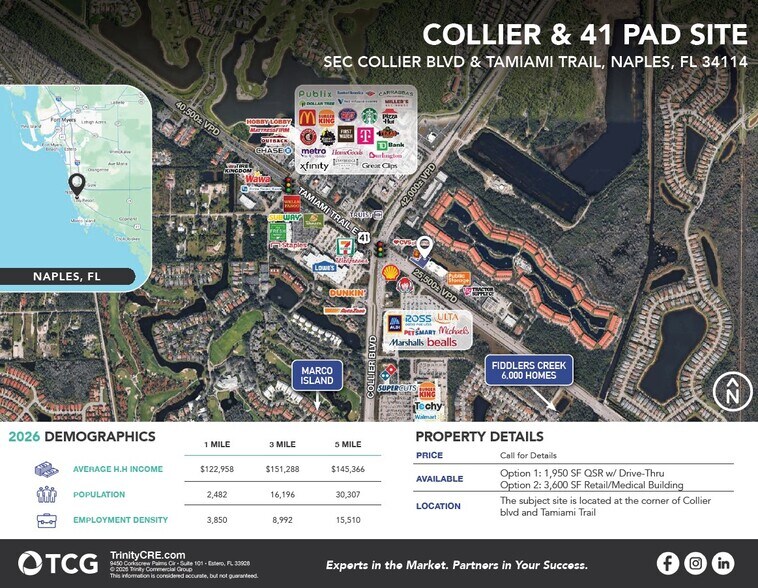 More Photos Of Tamiami Trl @ Collier Blvd, Naples Land For Lease