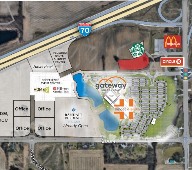 More Photos Of N Gateway Shoppes, Greenfield Storefront For Lease