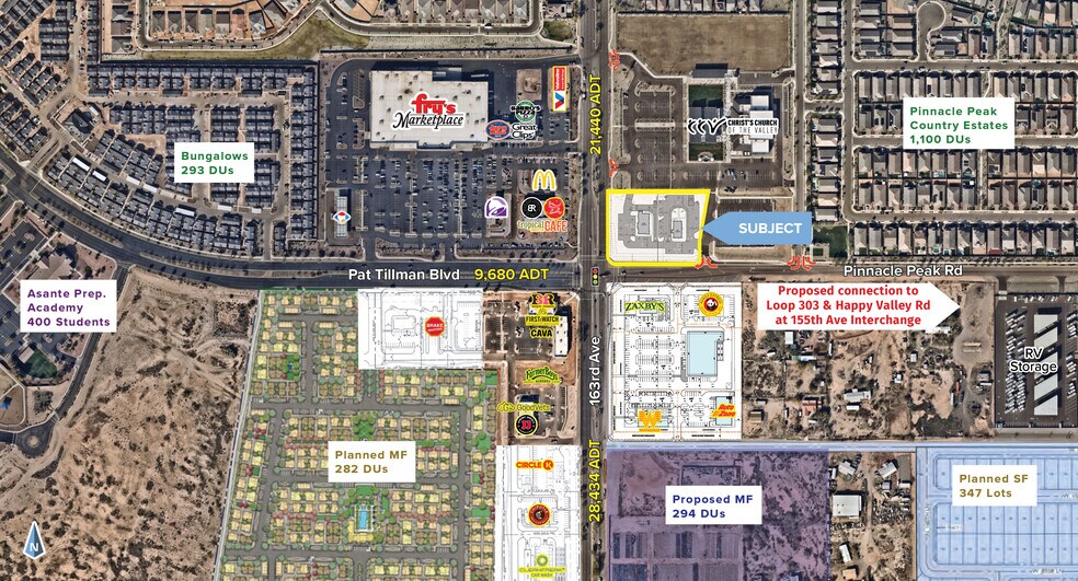 Primary Photo Of E/NEC 163rd Ave & Pinnacle Peak Rd ave, Surprise Land For Sale