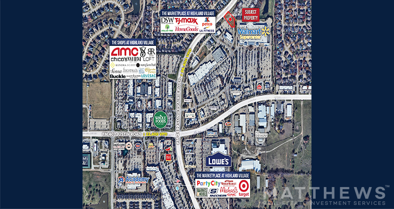 Primary Photo Of NEQ Marketplace & Village Pkwy ln, Highland Village Land For Sale