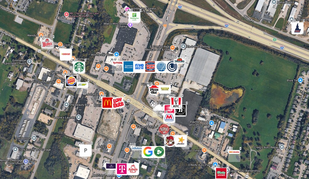 More Photos Of 1478 W Lexington Ave, Winchester Fast Food For Lease