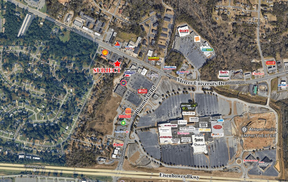 More Photos Of 3706 Mercer University Dr, Macon-Bibb General Retail For Lease
