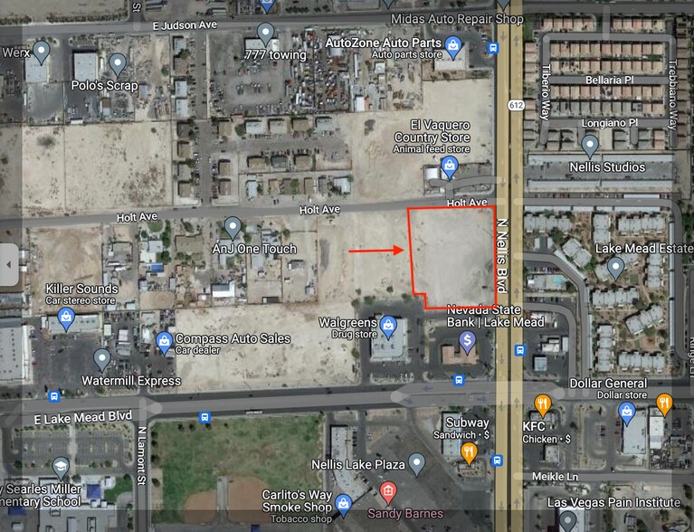 More Photos Of 2087 N Nellis Blvd, Las Vegas Land For Lease