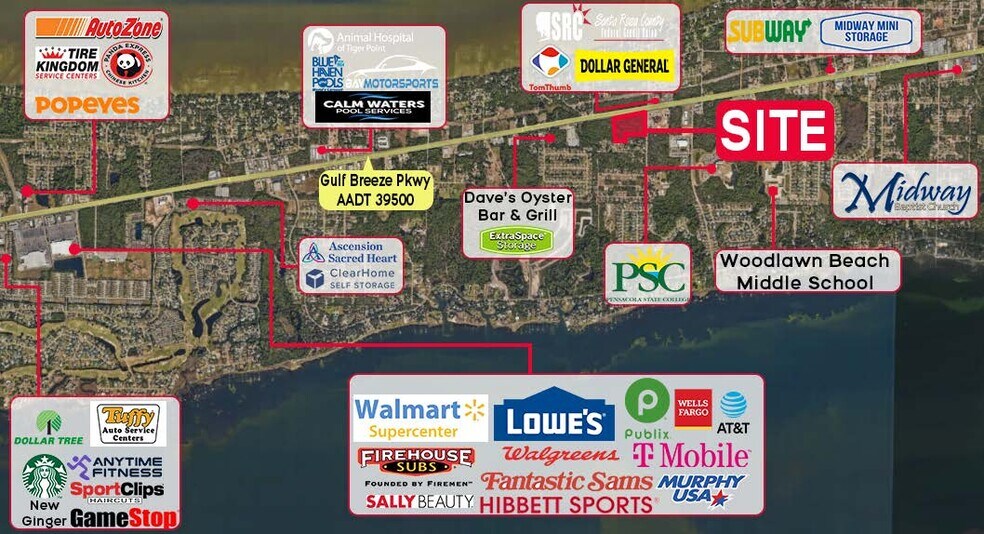 More Photos Of Gulf Breeze @ New Hope Road, Gulf Breeze Land For Sale