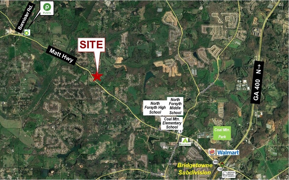 More Photos Of 4425 Hubert Martin Rd, Cumming Land For Lease