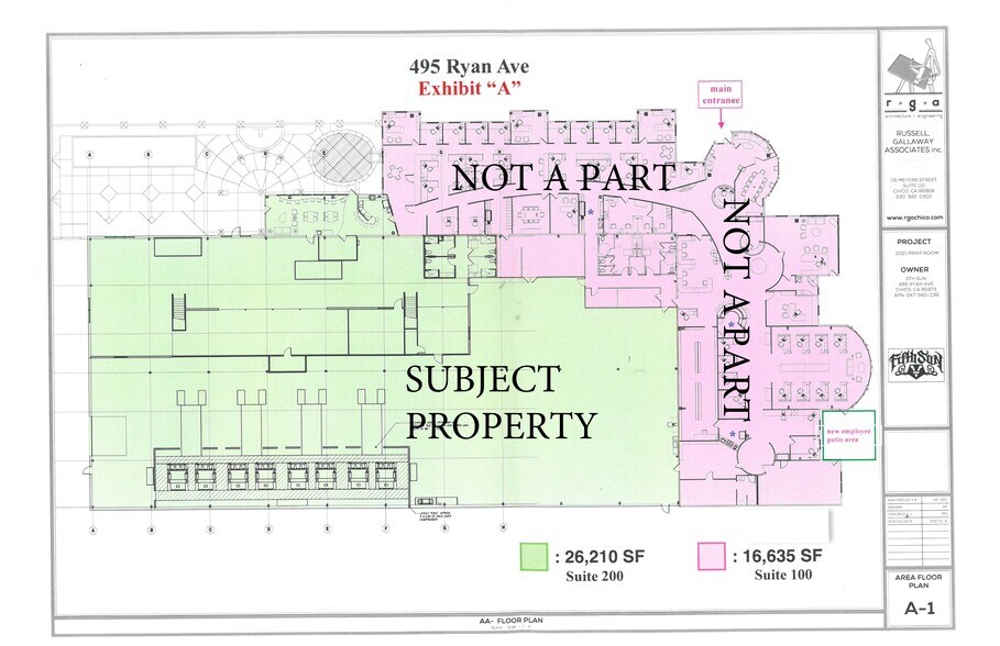 More Photos Of 495 Ryan Ave, Chico Industrial For Lease