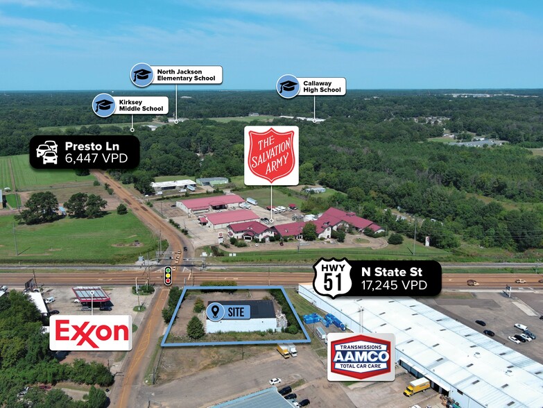 More Photos Of 5608 N State St, Jackson Freestanding For Sale