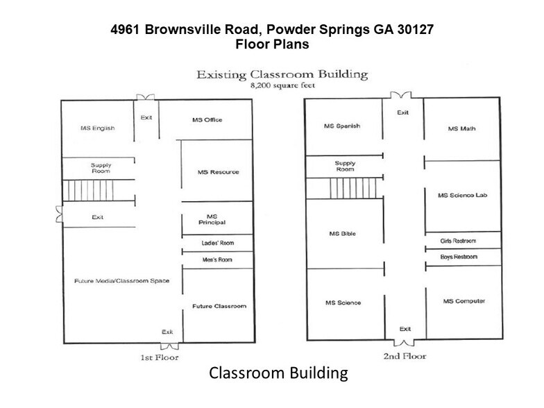 4961 Brownsville Rd, Powder Springs, GA 30127 Schools For Sale