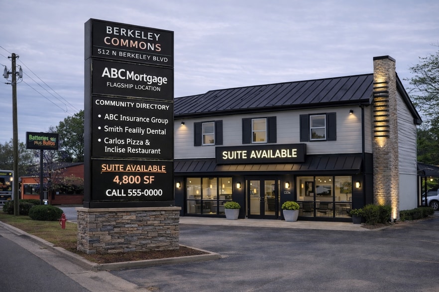 More Photos Of 512 N Berkeley Blvd, Goldsboro Freestanding For Lease