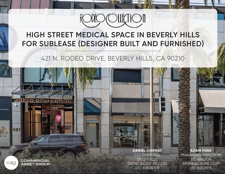 Primary Photo Of 413-445 N Rodeo Dr, Beverly Hills General Retail For Lease