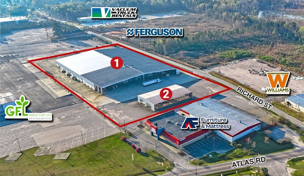 More Photos Of 7450 Richard St, Columbia Warehouse For Lease