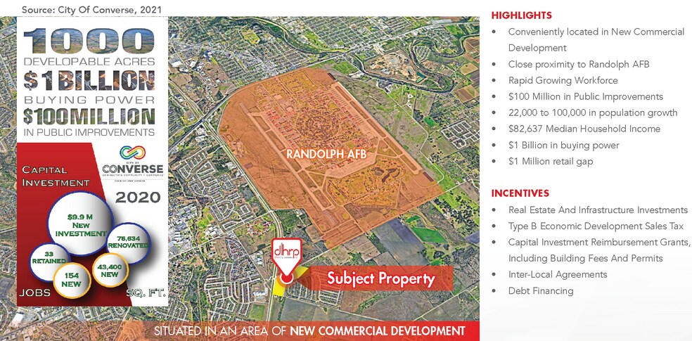 More Photos Of 1604 E Loop & Lower Seguin Rd, Converse Land For Lease