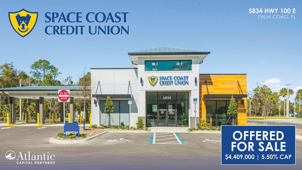 Primary Photo Of 5834 FL-100, Palm Coast Bank For Sale