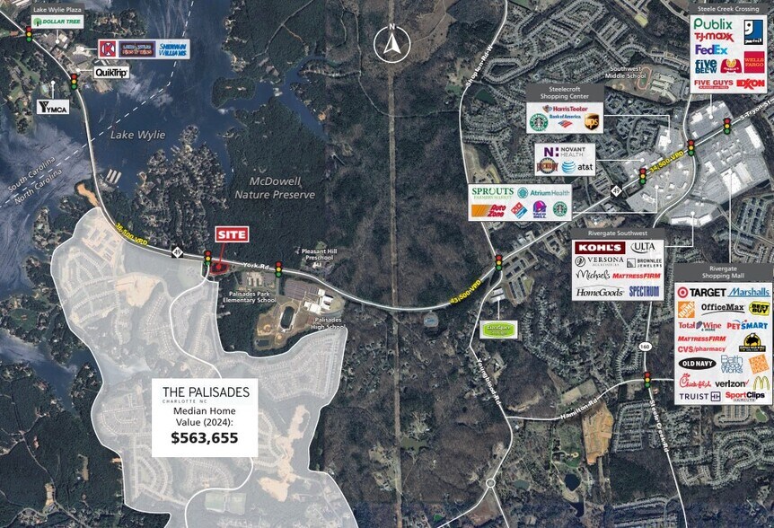 More Photos Of 11952 McDowell Forest Dr, Charlotte Land For Lease