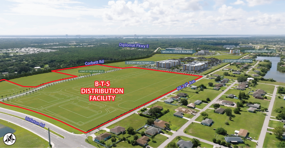 More Photos Of 1700 Home of the Brave Blvd, Cape Coral Distribution For Lease