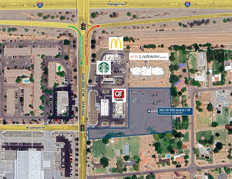 More Photos Of SEC 91st Ave & I-10, Tolleson Land For Sale
