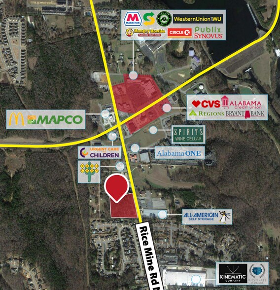 More Photos Of 4202 Rice Mine Rd NE, Tuscaloosa Land For Sale