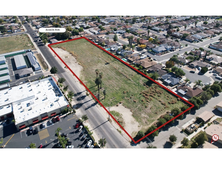 More Photos Of W Acacia Ave @ btwn Palm & Gilbert, Hemet Land For Sale
