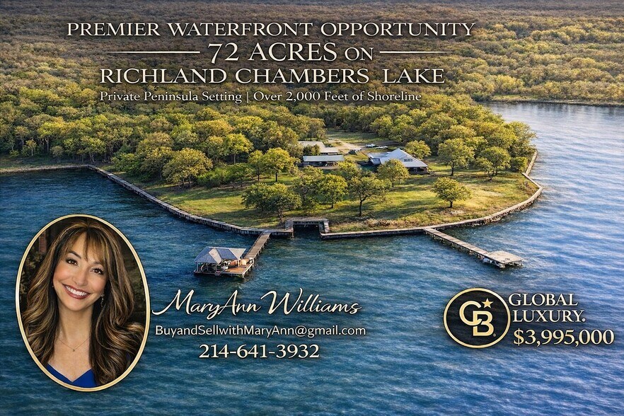 More Photos Of Richland Chambers Lake, Streetman Land For Sale