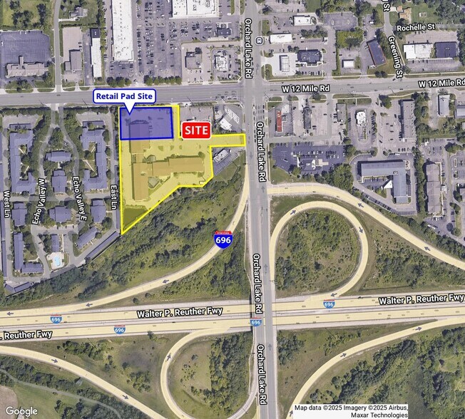 Primary Photo Of 31525 W 12 Mile Rd, Farmington General Retail For Lease