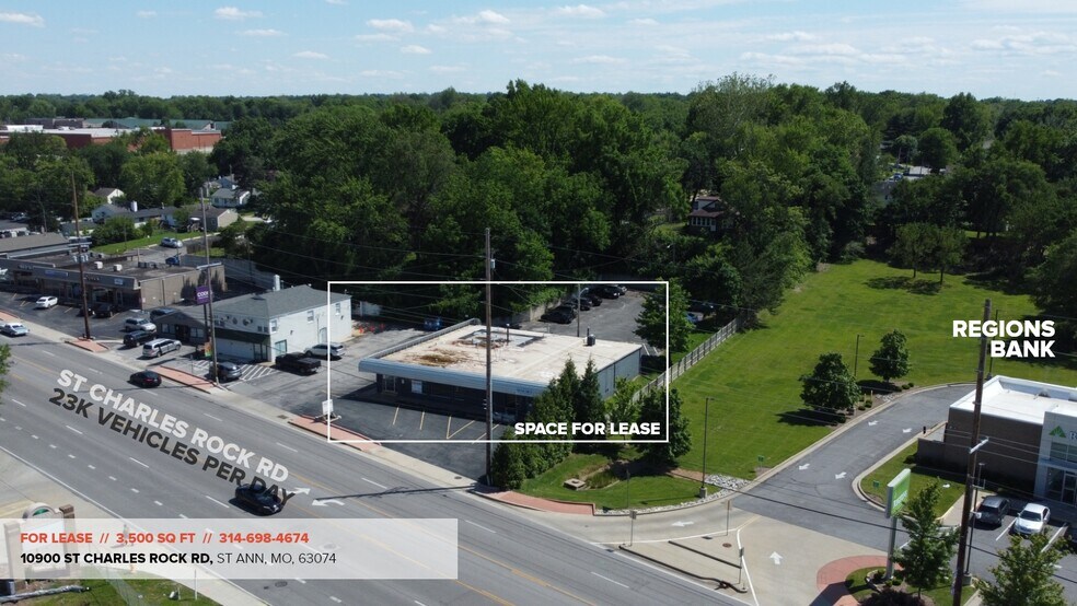 More Photos Of 10900 Saint Charles Rock Rd, Saint Ann Storefront Retail Office For Lease