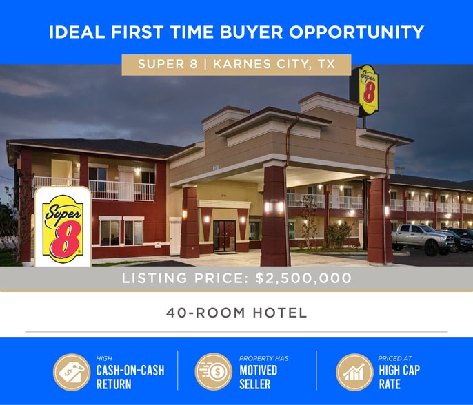 Primary Photo Of 210 S State Highway 123, Karnes City Hotel For Sale