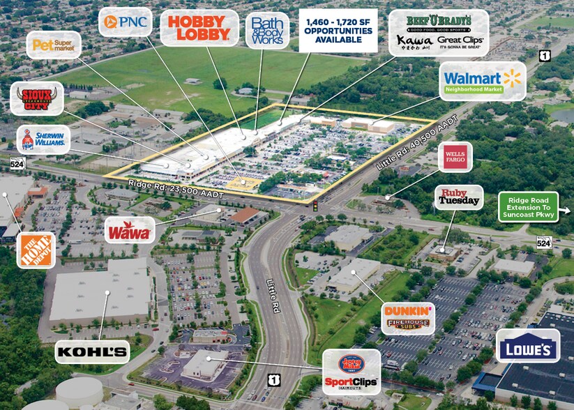 More Photos Of 8501-8755 Little Rd, New Port Richey Unknown For Lease