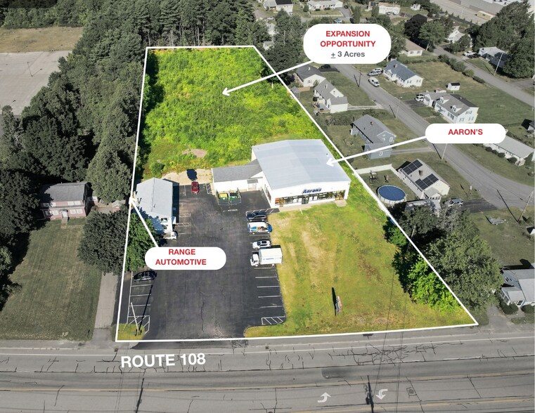 Primary Photo Of 445 High St, Somersworth Freestanding For Sale