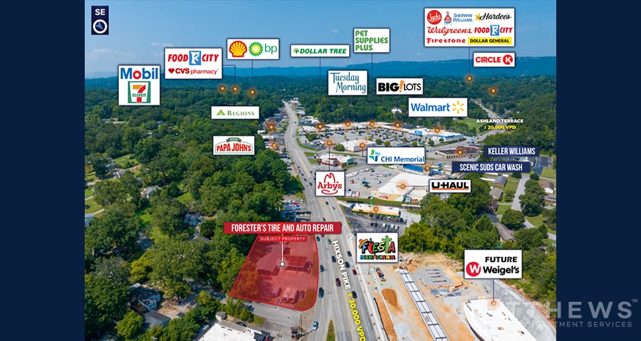 More Photos Of 4004 Hixson Pike, Chattanooga Service Station For Sale