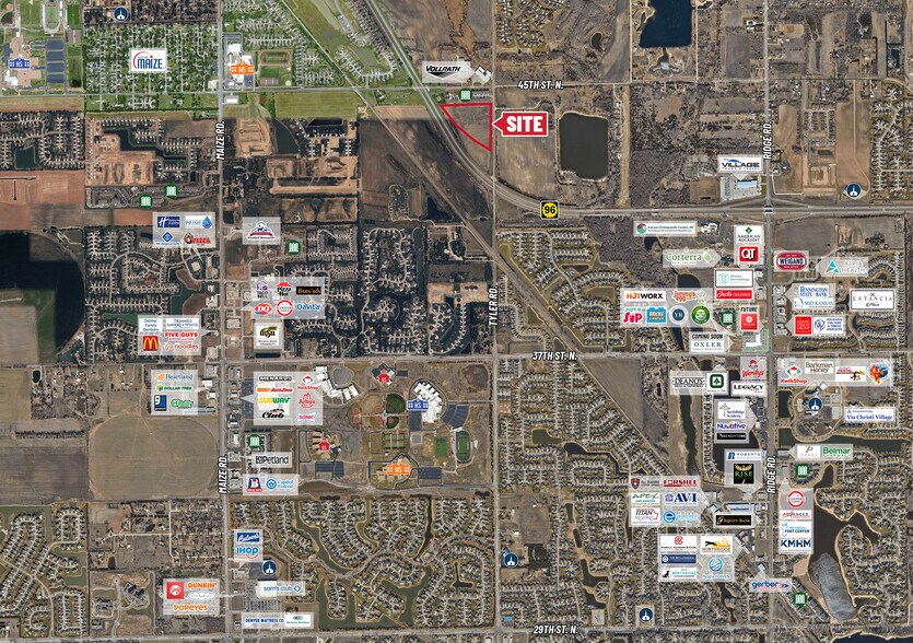 More Photos Of 45th St. & Tyler Rd. S. of SWc, Maize Land For Sale