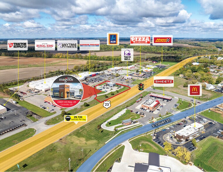 More Photos Of 23601 US Hwy 23 S, Circleville Restaurant For Sale