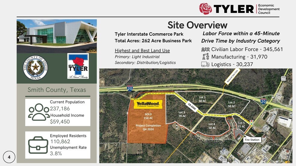 More Photos Of 12571 Highway 155 N, Tyler Land For Sale