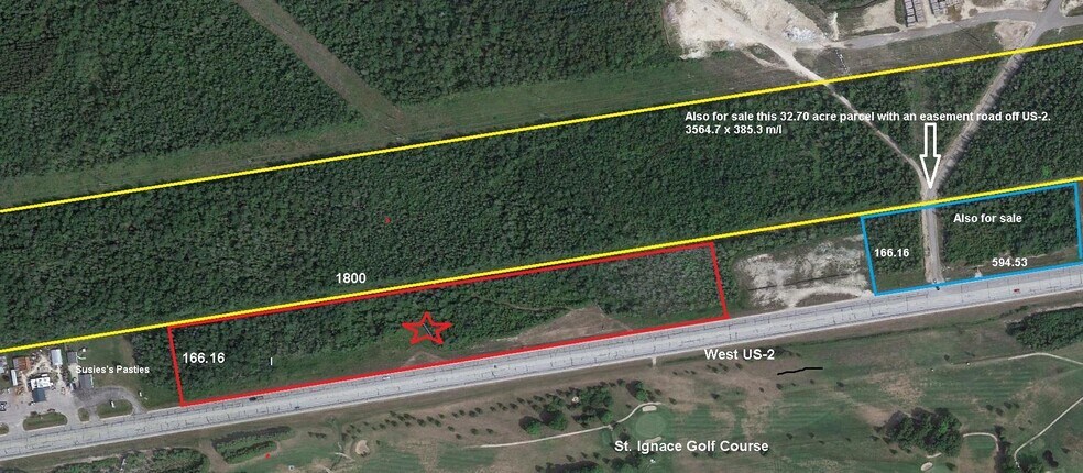 More Photos Of W US 2, Saint Ignace Land For Sale