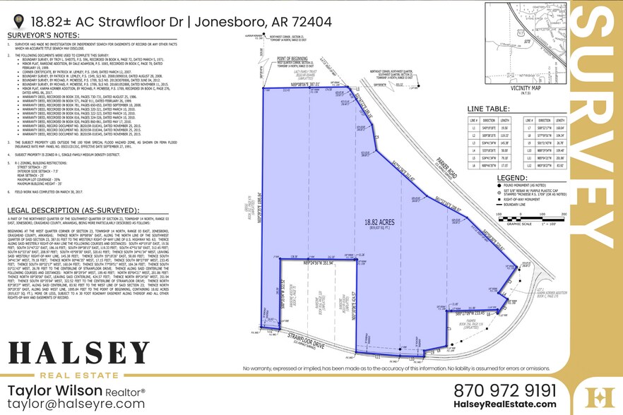 More Photos Of Strawfloor Drive, Jonesboro Land For Sale