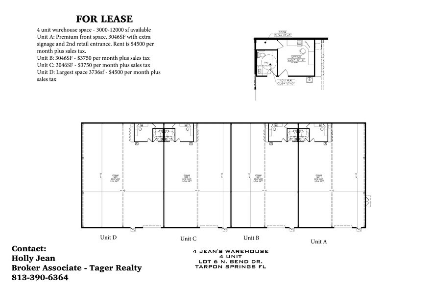 Primary Photo Of 1540 Bend dr, Tarpon Springs Warehouse For Lease