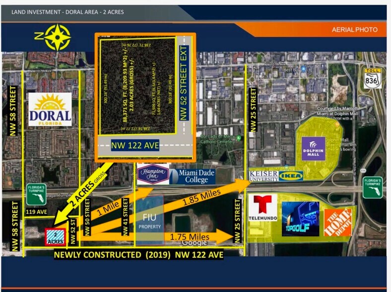 More Photos Of NW 122 Avenue & 52 Street Ext, Miami Land For Sale