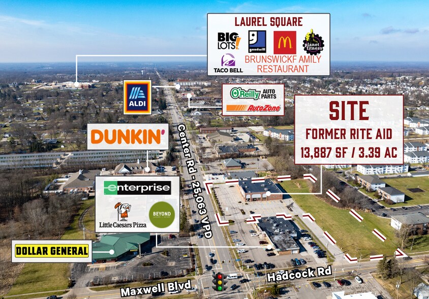 More Photos Of 3871 Center Rd, Brunswick General Retail For Sale