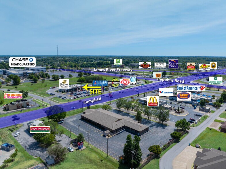 More Photos Of 4100 S Campbell Ave, Springfield Storefront For Lease