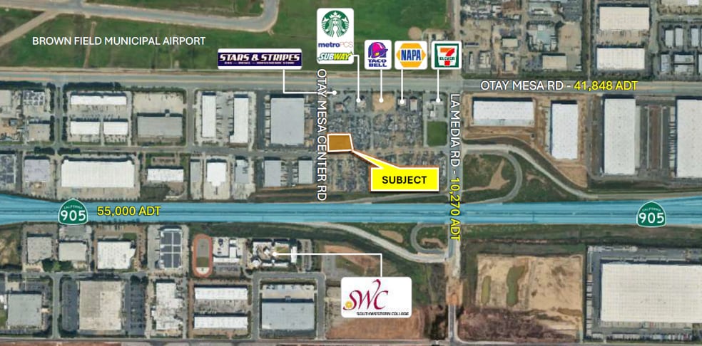 Primary Photo Of 1605 Otay Mesa Center Rd, San Diego Land For Lease