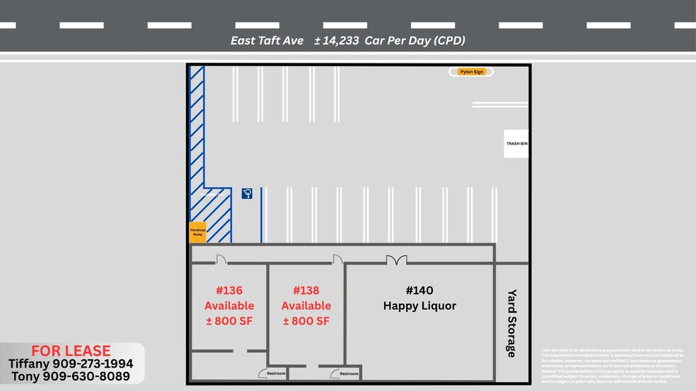 More Photos Of 138-140 E Taft Ave, Orange Freestanding For Lease