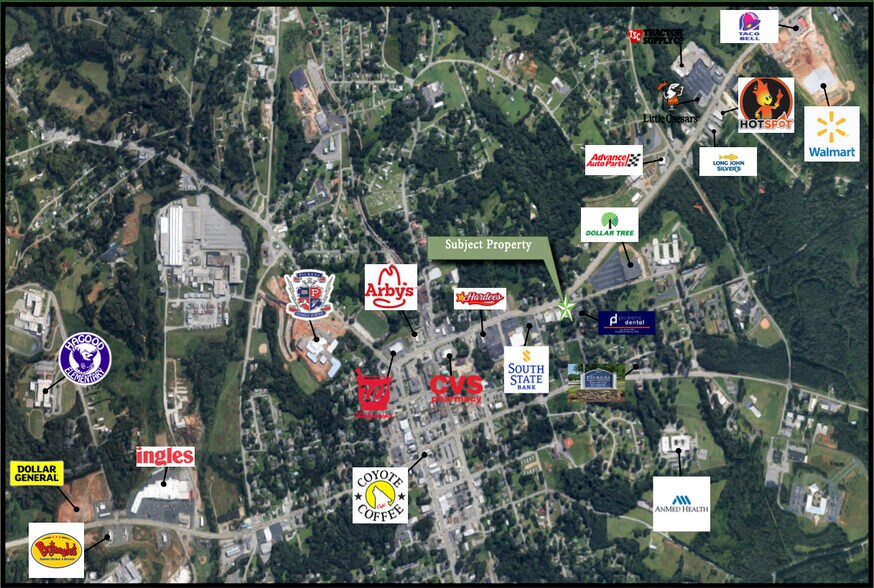 More Photos Of 444 Hampton Ave, Pickens Storefront Retail Office For Sale